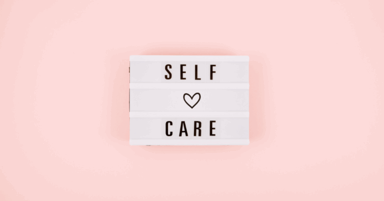 self-care banner