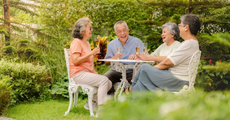 senior in retirement homes